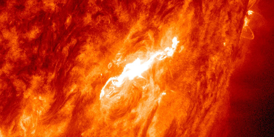 M1.5 solar flare and minor filament CME incoming