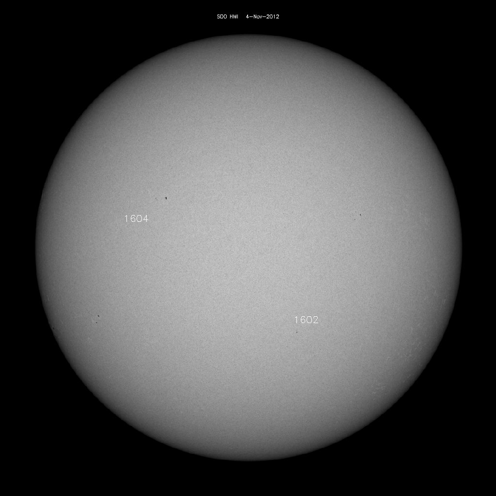 Regiones de manchas solares