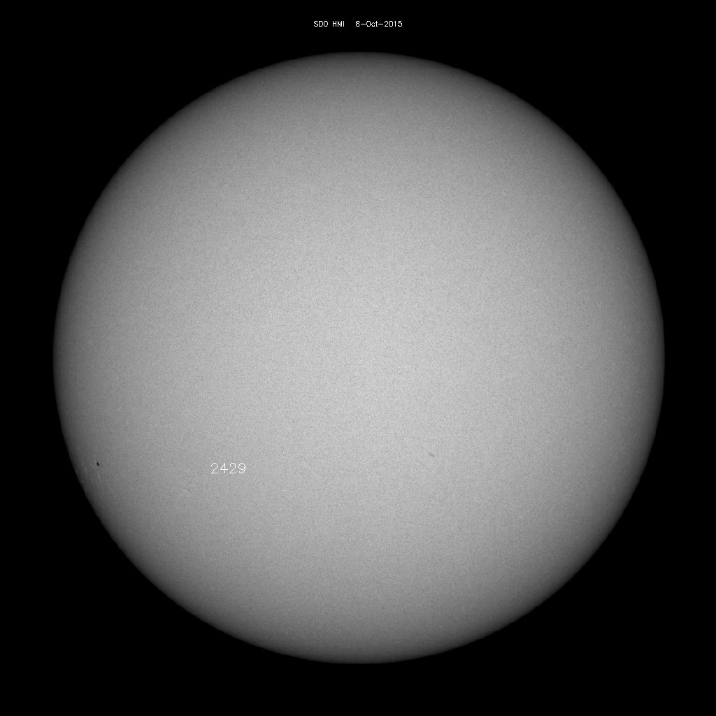 Regiones de manchas solares