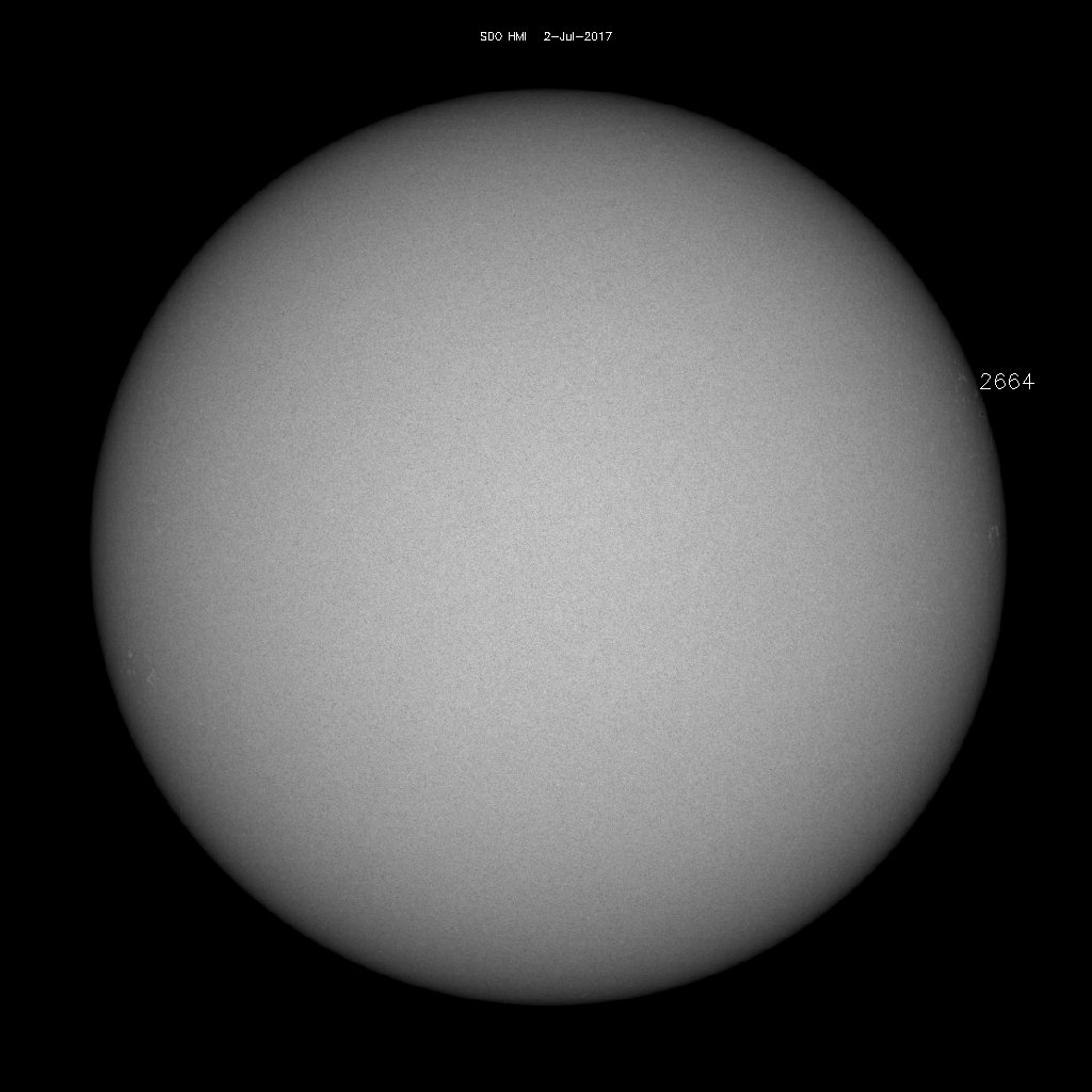 Regiones de manchas solares