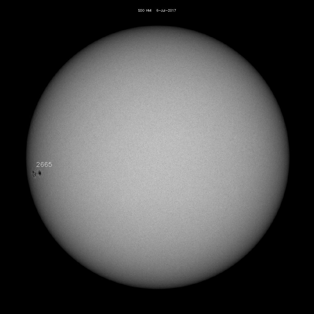 Sunspot regions