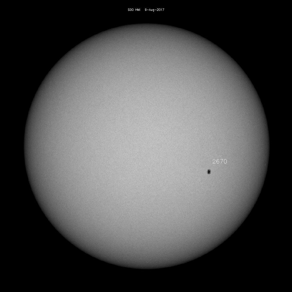 Regiones de manchas solares