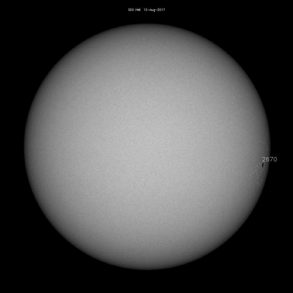 Sunspot regions