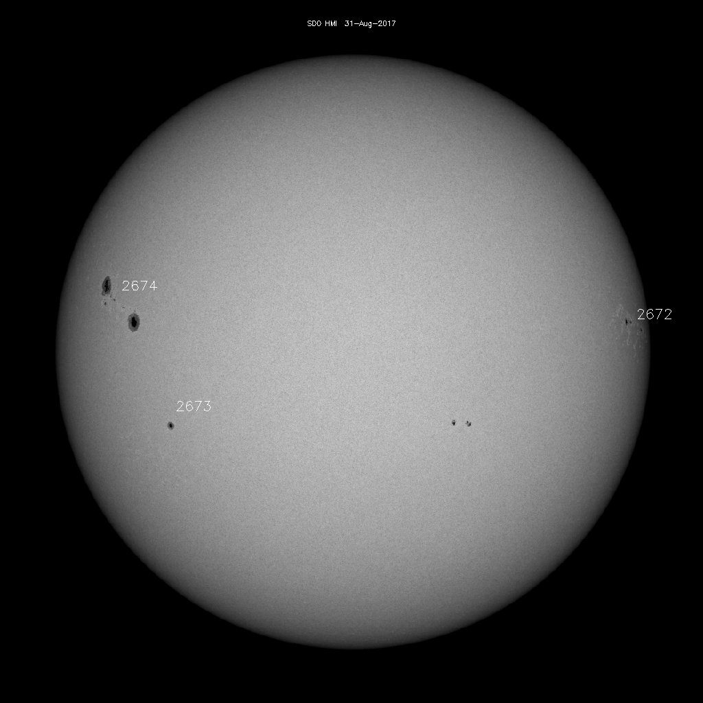 Regiones de manchas solares