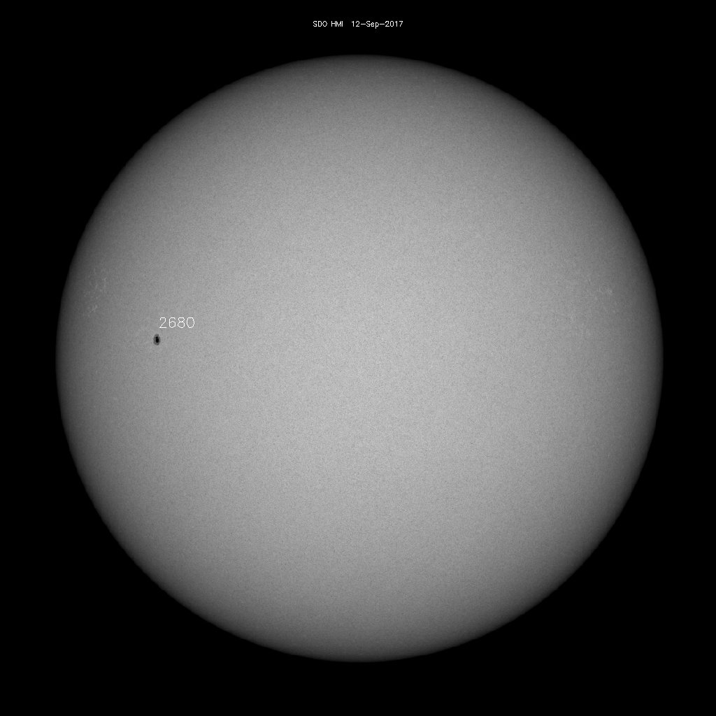 Sunspot regions