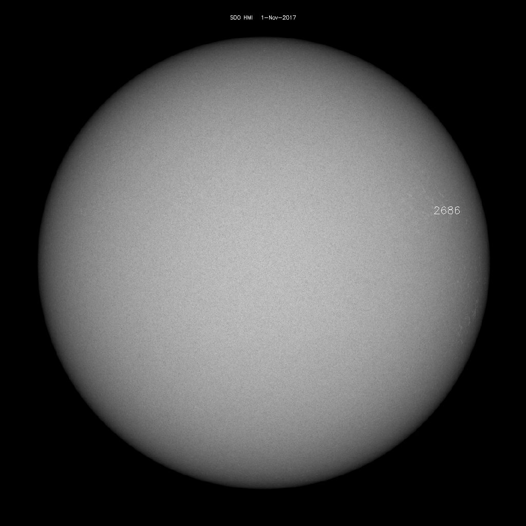 Regiones de manchas solares