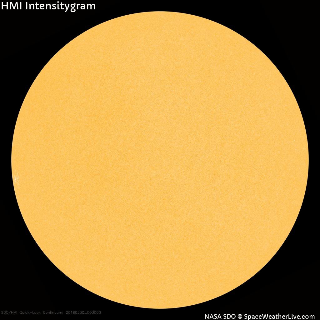 Régions de taches de soleil