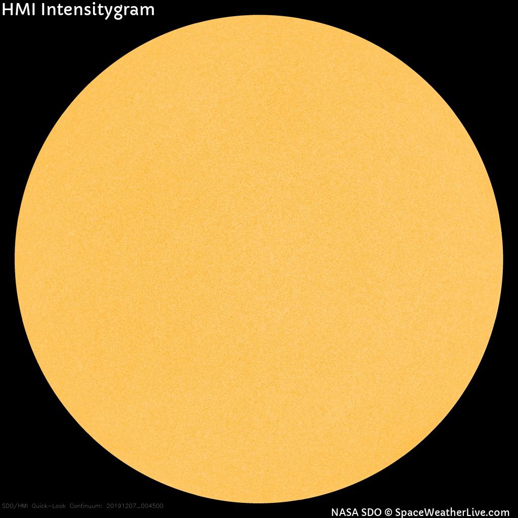 Régions de taches de soleil