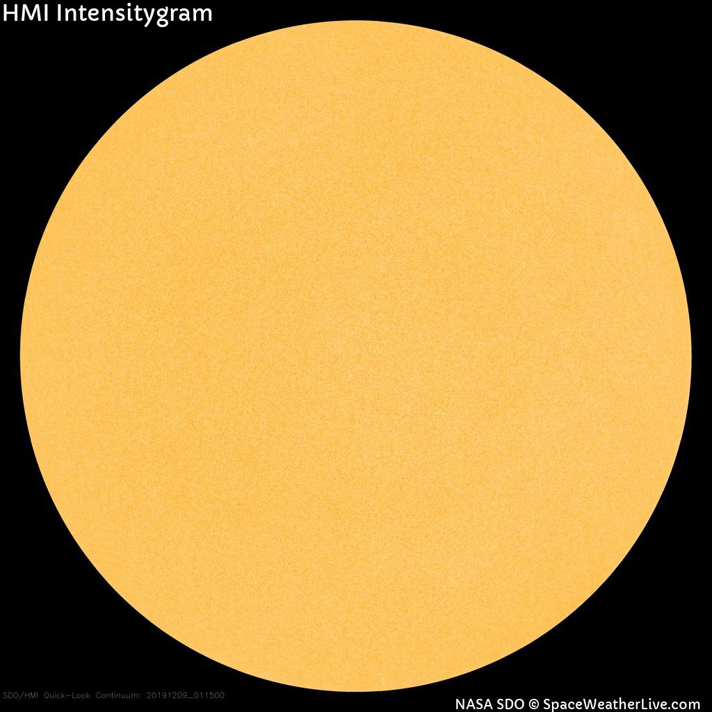 Régions de taches de soleil