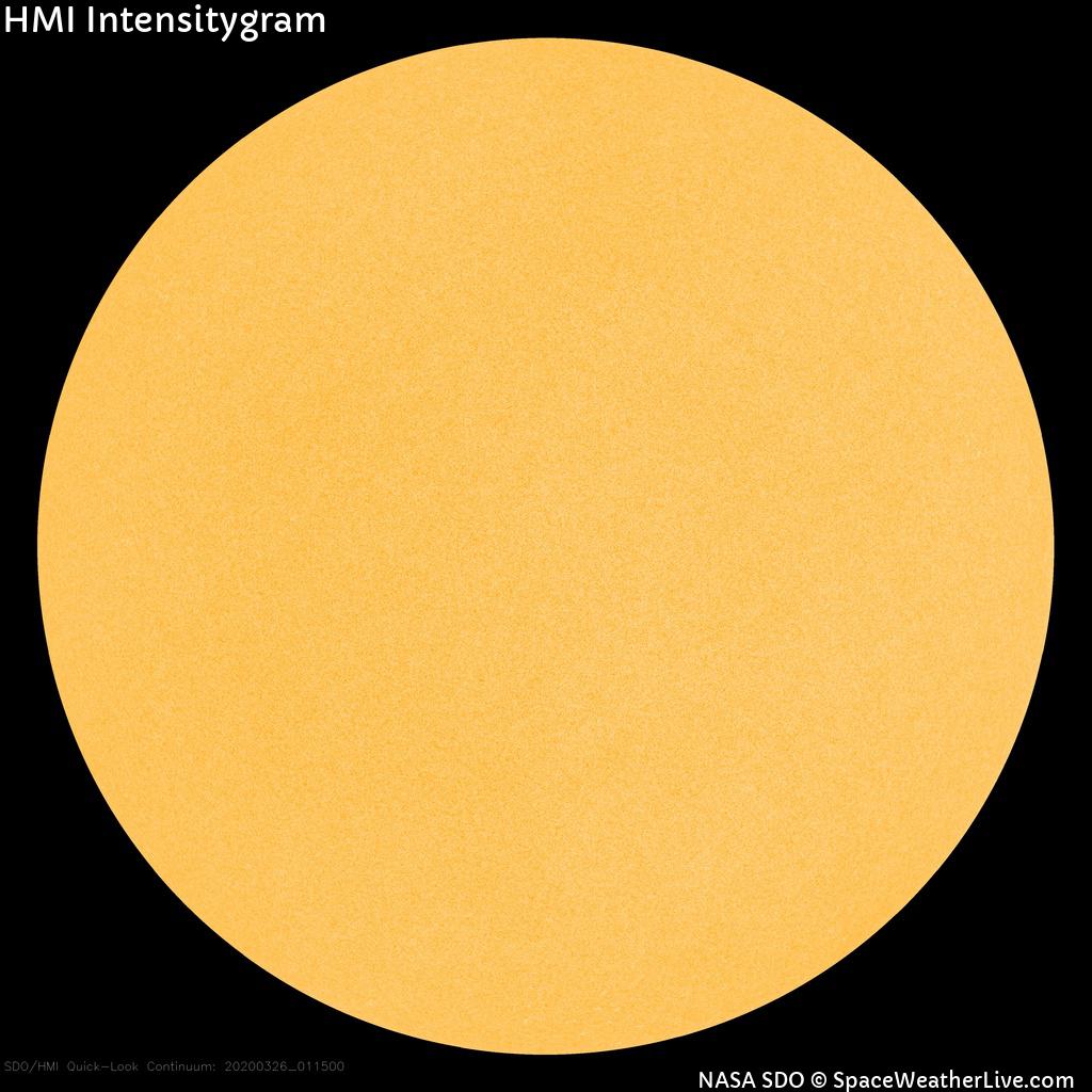 Régions de taches de soleil