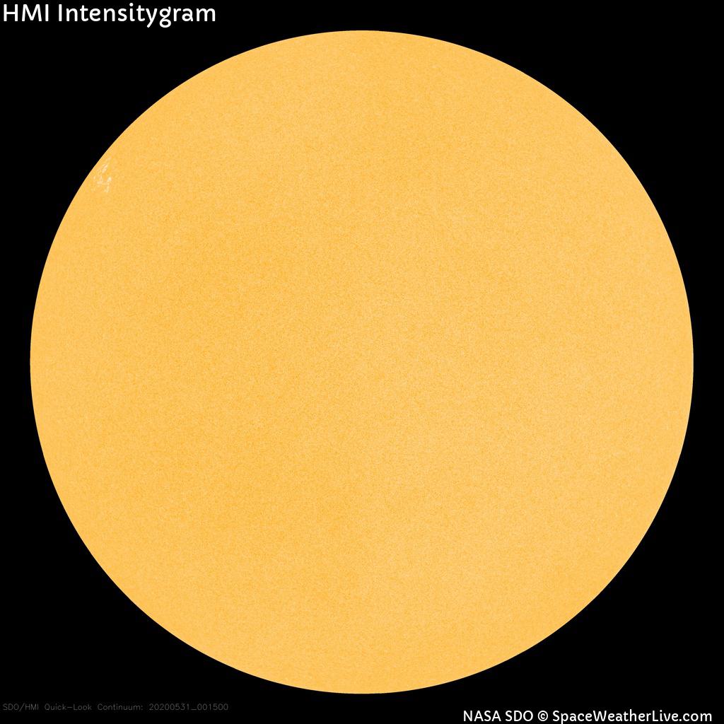 Régions de taches de soleil