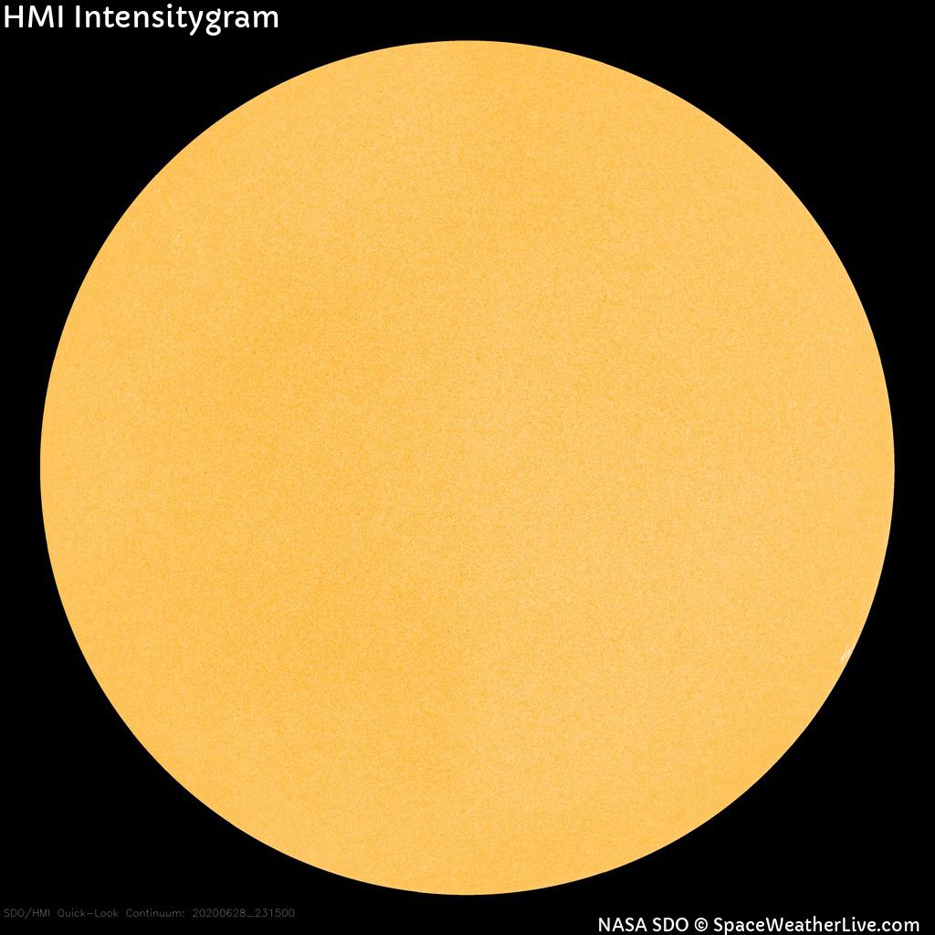 Régions de taches de soleil