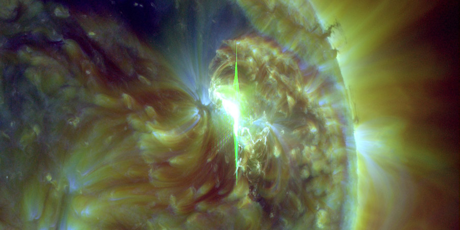 M7.9 solar flare