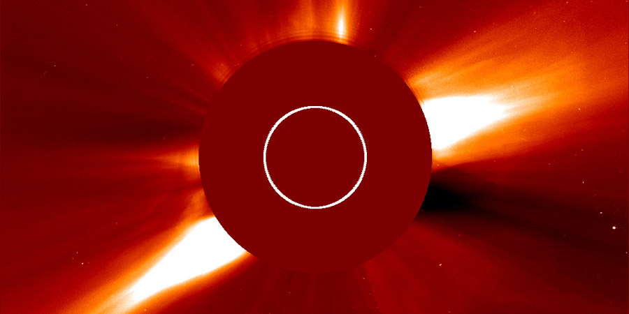 M3.7 coronal mass ejection