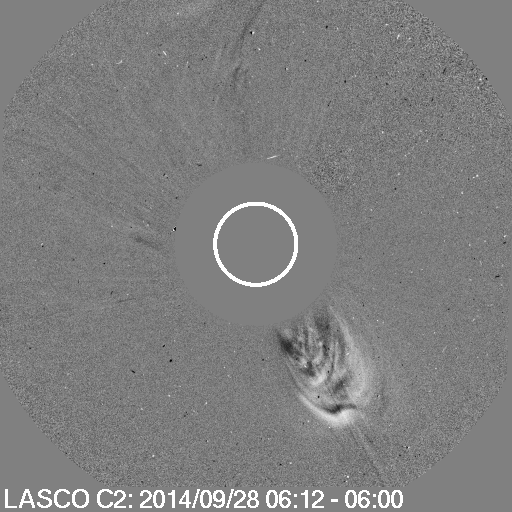 M5 CME seen by LASCO C2