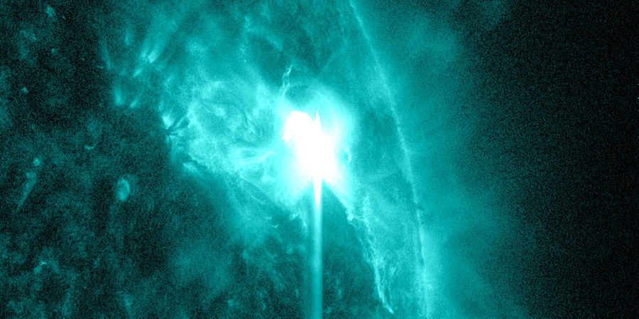 M6.7 solar flare