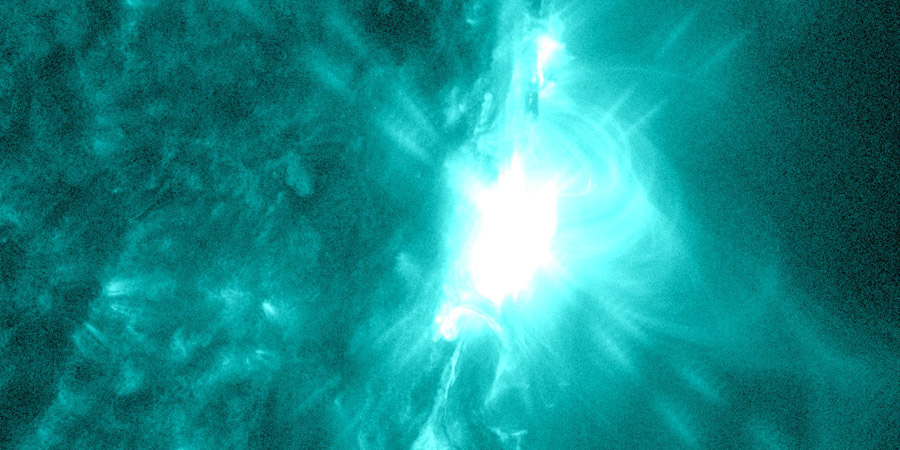 M1.5 & M7.3 solar flares from sunspot region 2173