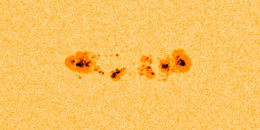 Sunspot region 2645