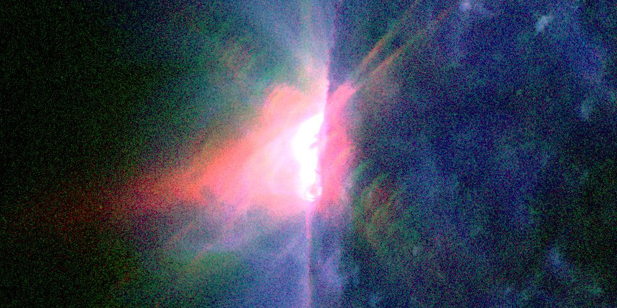 M1.2 solar flare, C7.0 solar flare