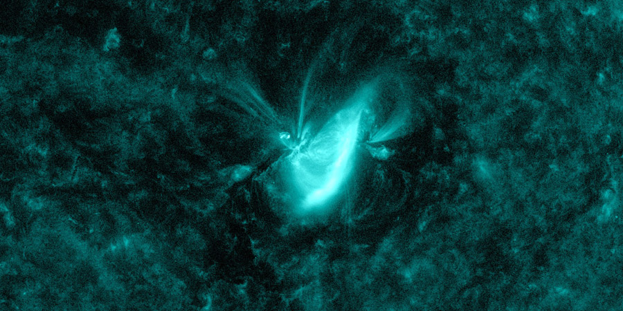 C-class solar flare, Earth-directed CME