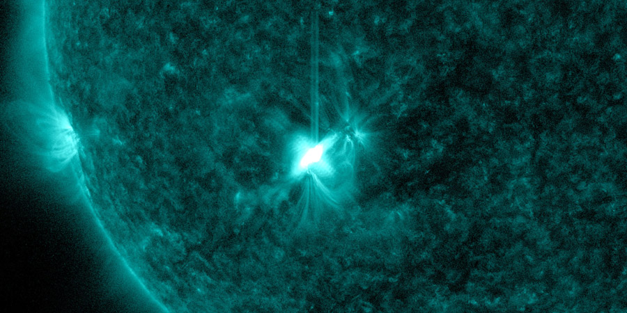 M1.1 solar flare