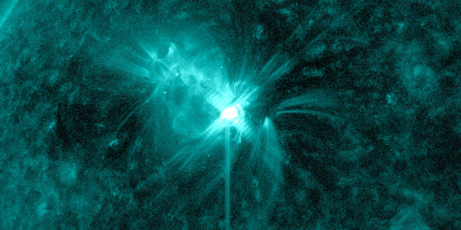 M flares, G2 geomagnetic storm watch