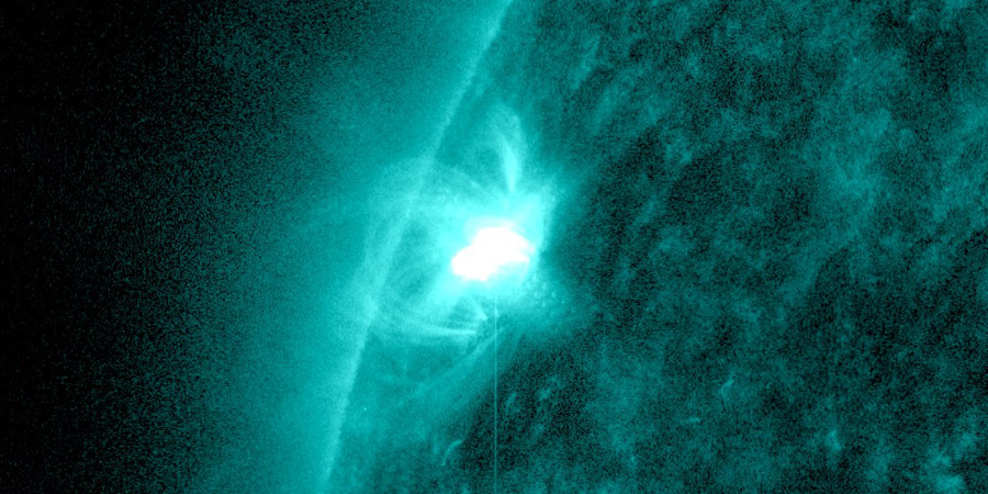M1.2 solar flare