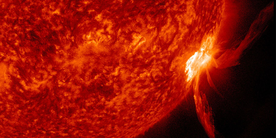 M5.7 solar flare
