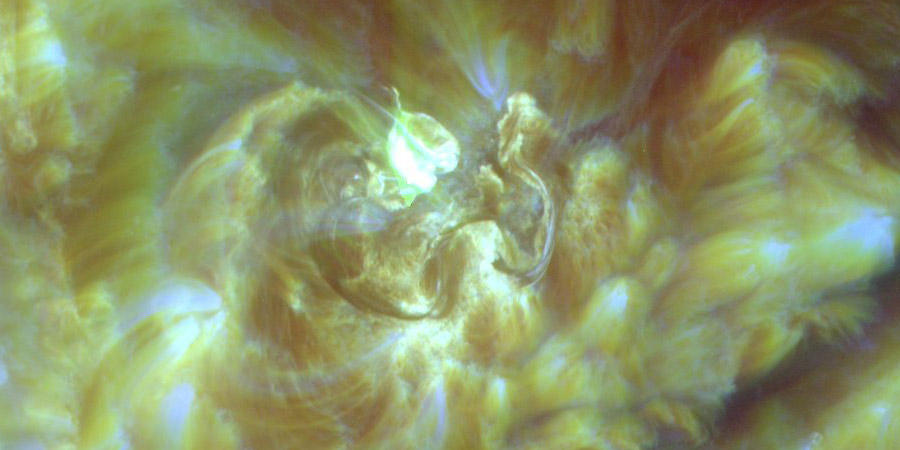 Sunspot region 2297, M4.5 solar flare